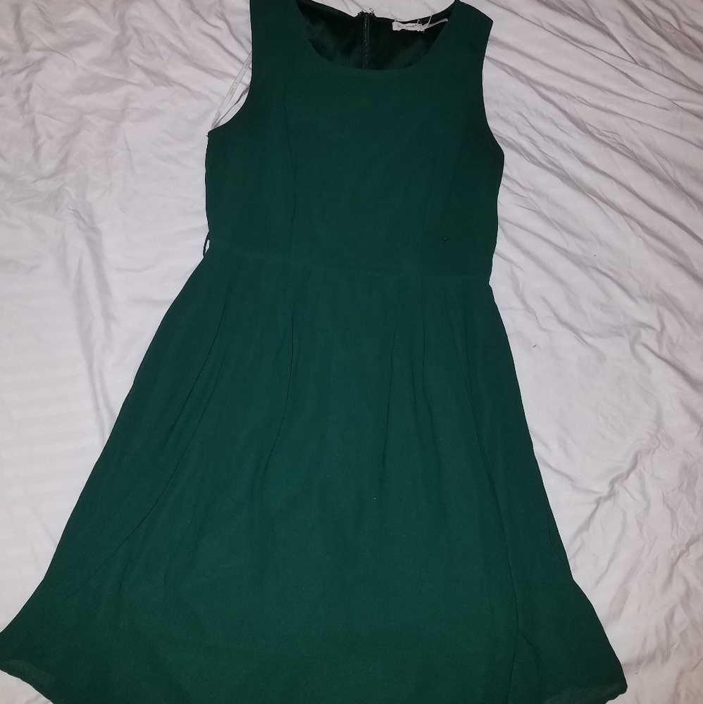 Blu Pepper Green Dress